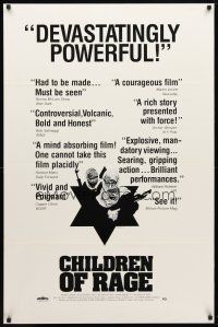 9a136 CHILDREN OF RAGE 1sh '75 Middle-Eastern eternal conflict, Pahoo art of Palestineans!
