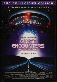 9a152 CLOSE ENCOUNTERS OF THE THIRD KIND video 1sh R98 Steven Spielberg sci-fi classic!
