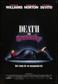 9a202 DEATH TO SMOOCHY 1sh '02 Robin Williams, Edward Norton, Danny DeVito