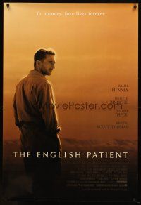 9a244 ENGLISH PATIENT int'l 1sh '96 Ralph Fiennes, Best Picture winner, by Anthony Minghella!