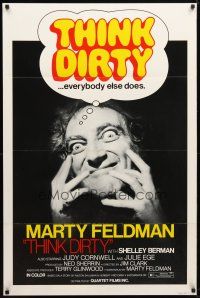 9a256 EVERY HOME SHOULD HAVE ONE 1sh '76 wacky Marty Feldman, think dirty, everybody else does!