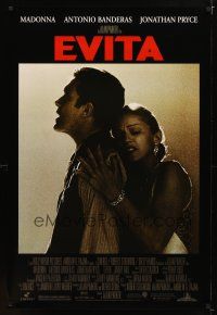 9a257 EVITA 1sh '96 Madonna as Eva Peron, Antonio Banderas, Alan Parker, Oliver Stone