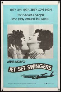9a305 GIRL CALLED JULES blue style 1sh '70 Jet Set Swingers, high-living lovers!