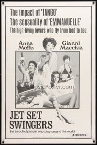 9a306 GIRL CALLED JULES white style 1sh '70 Jet Set Swingers, beautiful people play around world!