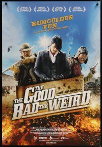 9a321 GOOD, THE BAD, THE WEIRD 1sh '08 Jee-Won Kim directed eastern western!