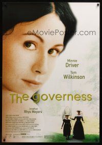 9a324 GOVERNESS Canadian 1sh '98 Tom Wilkinson, cool image of pretty Minnie Driver!
