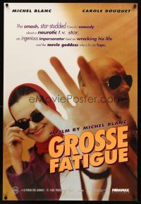 9a330 GROSSE FATIGUE 1sh '94 director Michel Blanc plays himself in his own movie!