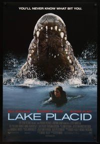 9a466 LAKE PLACID style B int'l DS 1sh '99 Bridget Fonda swims for life from enormous alligator!