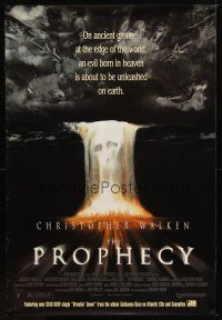9a588 PROPHECY 1sh '95 Christopher Walken, cool creepy horror artwork!
