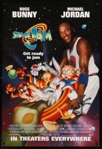 9a678 SPACE JAM int'l 1sh '96 Michael Jordan, Bugs Bunny, Taz, Tweety, & Sylvester!