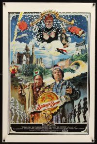 9a714 STRANGE BREW int'l 1sh '83 art of hosers Rick Moranis & Dave Thomas with beer by John Solie!