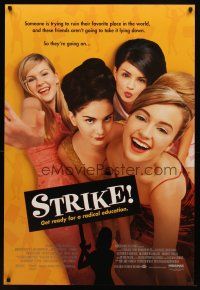 9a716 STRIKE int'l DS 1sh '98 Kirsten Dunst, Gaby Hoffmann, get ready for a radical education!