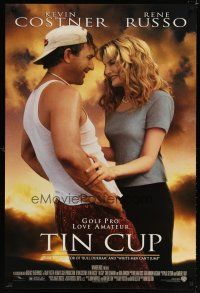 9a745 TIN CUP 1sh '96 Kevin Costner, sexy Rene Russo, Don Johnson, golf!