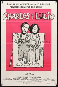 9b185 CHARLES & LUCIE 1sh '80 Nelly Kaplan's Charles et Lucie, wacky art!
