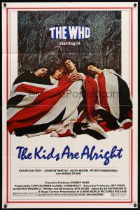 9b480 KIDS ARE ALRIGHT 1sh '79 Jeff Stein, Roger Daltrey, Peter Townshend, The Who, rock & roll!