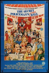 9b784 SECRET POLICEMAN'S OTHER BALL 1sh '82 wacky Evcimen art, John Cleese, English comedy!