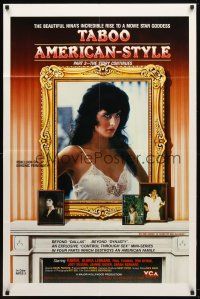 9b873 TABOO AMERICAN STYLE 2 THE STORY CONTINUES 1sh '85 incredible rise to a movie star goddess!