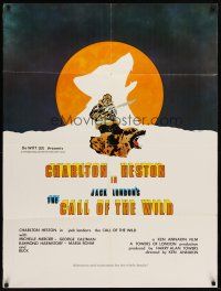 9c151 CALL OF THE WILD 30x40 '72 completely different Lee artwork of killer cowboy!