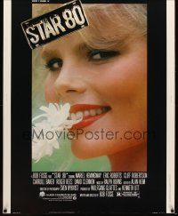 9c223 STAR 80 30x40 '83 super close up of sexy Mariel Hemingway as Dorothy Stratten, Bob Fosse!