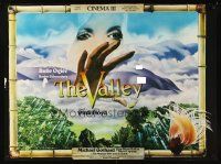 9c239 VALLEY OBSCURED BY CLOUDS advance 30x40 '72 Barbet Schroeder's La Vallee, music by Pink Floyd