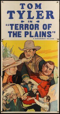 9c097 TOM TYLER 3sh '40s a reckless riding romeo in a roaring drama of the west!