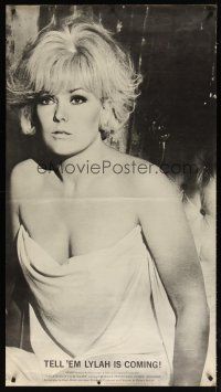 9c335 KIM NOVAK commercial poster '68 sexy close portrait naked under sheet as Lylah Clare!