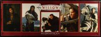 9c343 WILLOW commercial poster '88 George Lucas & Ron Howard directed, images of Val Kilmer!