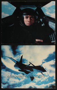 9c105 FIREFOX 3 color 16x20 stills '82 cool close-up of fighter pilot Clint Eastwood!