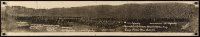9c375 PLYMOUTH 12TH DIVISION 8x45.5 still '18 awesome panoramic view of the entire WWI military unit