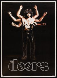 9c353 DOORS 40x55 music poster '99 cool image of Jim Morrison w/many arms!
