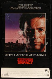 9c051 SUDDEN IMPACT standee '83 Clint Eastwood is at it again as Dirty Harry, great image!