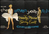 9c295 SEVEN YEAR ITCH English Swiss R82 Billy Wilder, best image of Marilyn Monroe's skirt blowing!