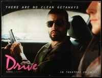 9c543 DRIVE set of 2 vinyl banners '11 image of Oscar Isaac & Ryan Gosling in car, Albert Brooks!