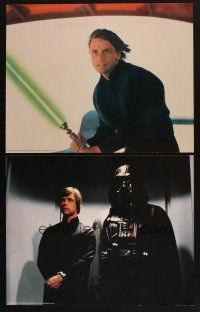 9c110 RETURN OF THE JEDI 11 jumbo stills '83 George Lucas classic, Mark Hamill, Harrison Ford
