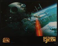9c112 RETURN OF THE JEDI 6 color 16x20 stills R97 George Lucas classic, Mark Hamill, Harrison Ford
