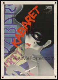 9d095 CABARET linen Czech 23x33 1989 best different Bartosova art of smoking Liza Minnelli!