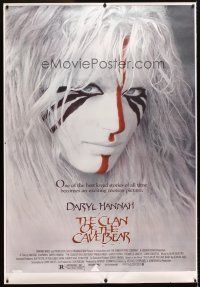 9e001 CLAN OF THE CAVE BEAR DS bus stop '86 fantastic image of Daryl Hannah in cool tribal make up!