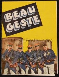 9f205 BEAU GESTE herald '26 great images of Ronald Colman & French Foreign Legionnaires!