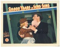 9f097 20,000 YEARS IN SING SING LC '32 young & pretty Bette Davis fights off slimy Louis Calhern!