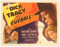 9f074 DICK TRACY VS. CUEBALL TC '46 detective Morgan Conway vs crazed villain Dick Wessel!