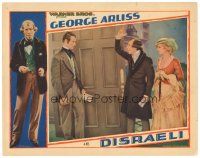 9f118 DISRAELI LC '29 George Arliss as the English Prime Minister w/ Joan Bennett & Anthony Bushell!