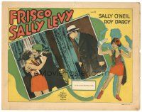 9f124 FRISCO SALLY LEVY LC '27 Jewish-Irish Sally O'Neil & Roy D'Arcy w/ surprised man at door!