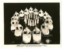 9f230 DAMES 8x10 still '34 wonderful overhead image of Busby Berkeley production number!