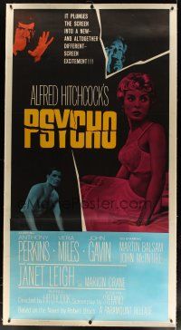 9g007 PSYCHO linen 3sh '60 sexy half-dressed Janet Leigh, Anthony Perkins, Alfred Hitchcock classic