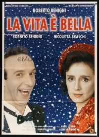 9g177 LIFE IS BEAUTIFUL Italian 1p '97 Roberto Benigni's La Vita e bella, Nicoletta Braschi