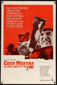 9h176 COSA NOSTRA AN ARCH ENEMY OF THE FBI 1sh '67 the untold crackdown on the kings of crime!