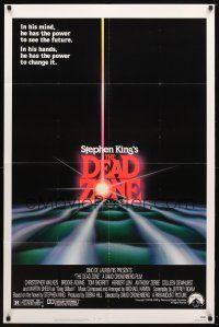 9h207 DEAD ZONE 1sh '83 David Cronenberg, Stephen King, he has the power to see the future!