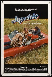 9h445 JOYRIDE 1sh '77 AIP, a story about teens who juyst shove it and leave it all behind!