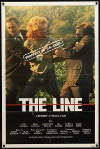 9h483 LINE 1sh '80 Russ Thacker, Brad Sullivan, Jacqueline Brookes, Property of U.S. Army!