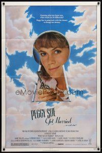 9h604 PEGGY SUE GOT MARRIED 1sh '86 Francis Ford Coppola, Kathleen Turner gets to re-live her life